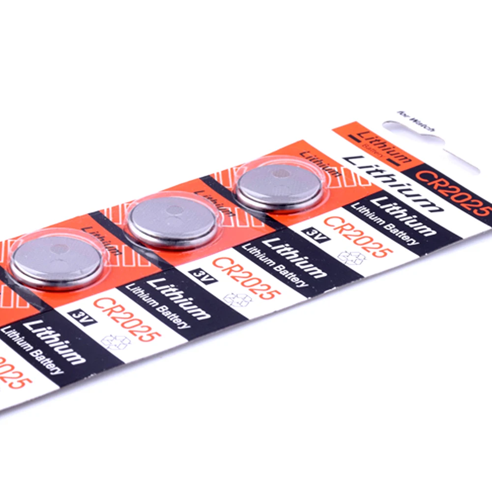 

10Pcs CR2025 Button Batteries DL2025 BR2025 KCR2025 Button Coin Cell 3V CR 2025 For Watch Electronic Toy Remote