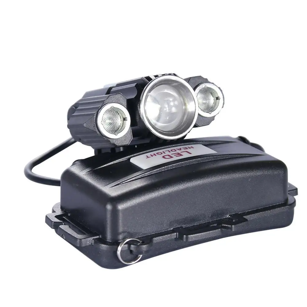 

Skywolfeye 30000 LM 3 LED Headlight 2X18650 Flashlight Torch Lamp