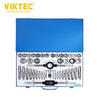 vtn1042 45pc m6 24 tap and die set thread repair tool kit