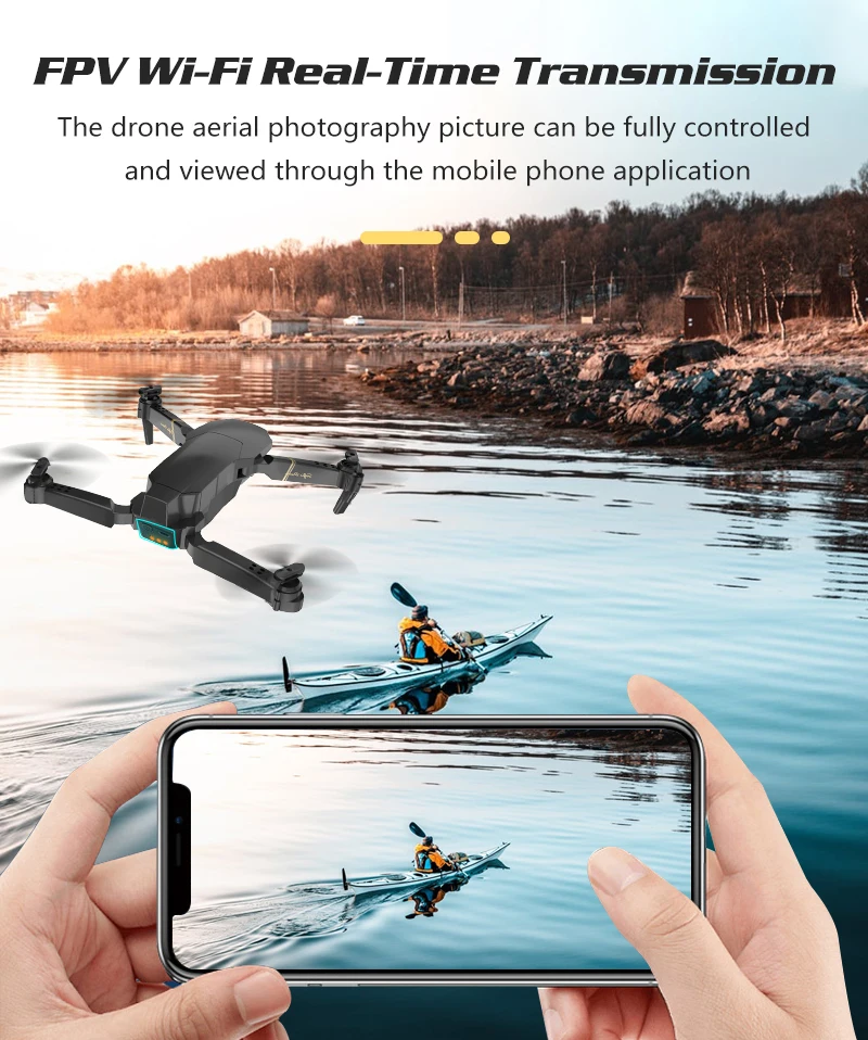 Global Drone GW89 FPV Дрон с 1080P HD WiFi камерой складной RC Мини Квадрокоптер вертолет Дрон игрушки VS VISUO XS809HW E58 E520