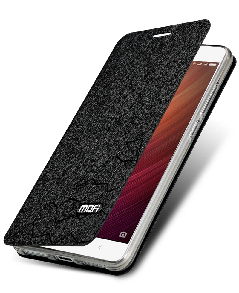 Кожаный чехол-книжка MOFI для Xiaomi Redmi Note 4X из искусственной кожи чехол с функцией подставки для Hongmi Note 4X5,5 дюймов Fundas