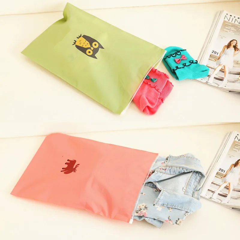 

Travel Vacuum Bags For Clothes Wardrobe Closet Toys Waterproof Underwear Shoes Storage Bags Housekeeping Zipper Organizer bag