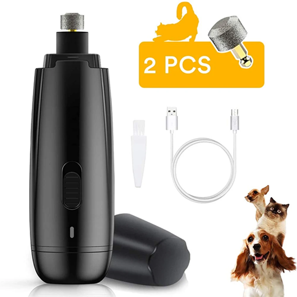 

Adjustable Portable Paws Grooming Home Low Noise Electric Pet Nail Grinder Trimmer Cat Dog Claw Care USB Rechargeable Painless