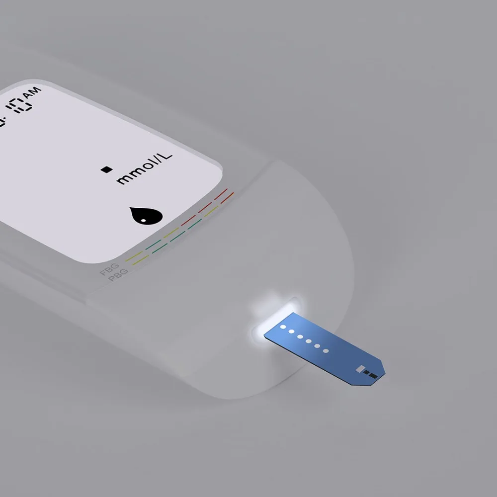 Xiaomi mijia IHealth измеритель уровня глюкозы в крови с тестовыми полосками Lancets компактный портативный 5 передач ЖК-дисплей Цифровая подсветка память для хранения