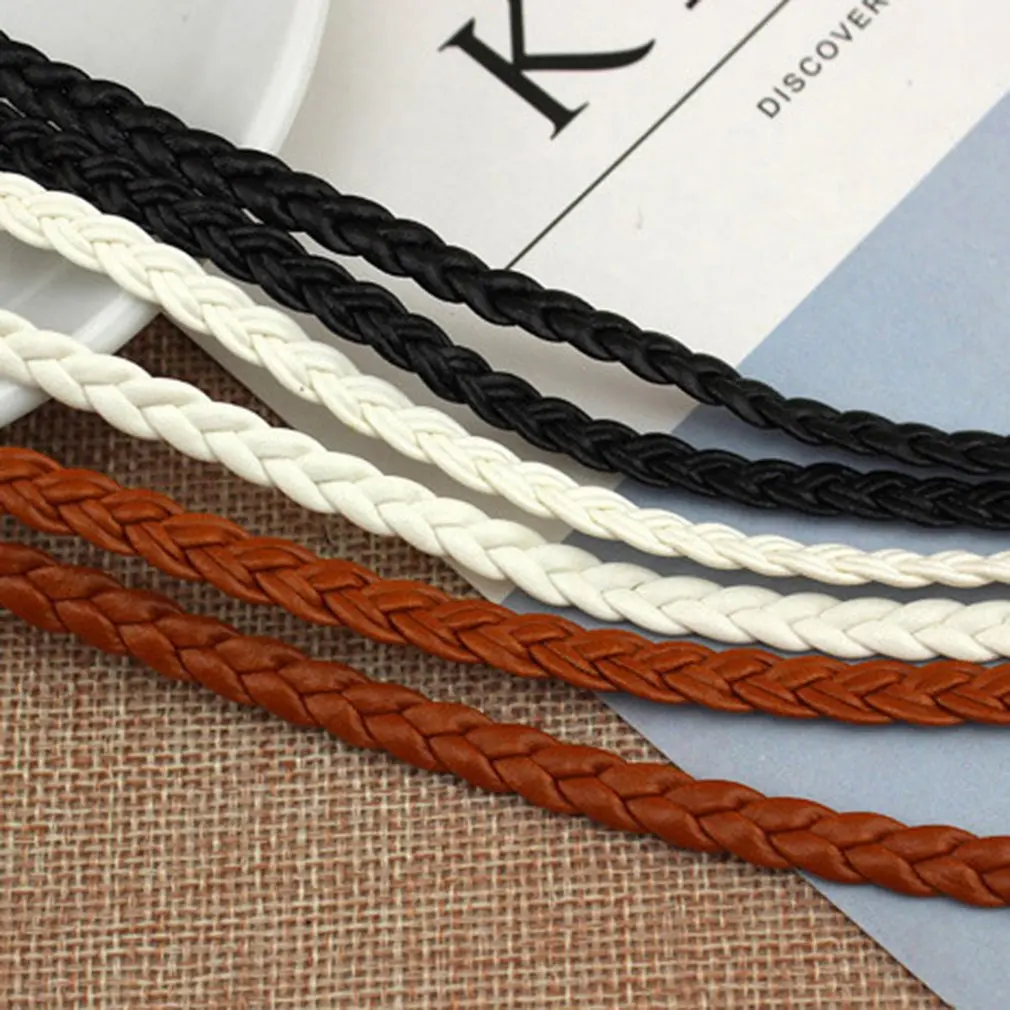 Ремень женский эластичный в форме листьев металлический пояс с застежкой