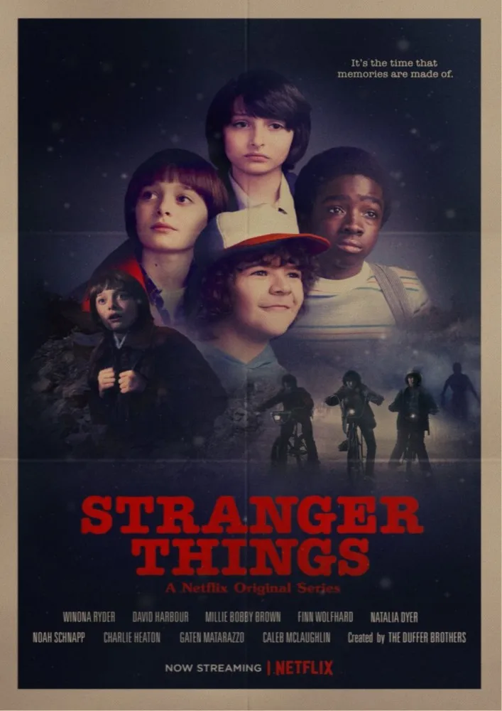 (Домашний декор) (наклейки на стену) постеры с персонажами фильма очень странные