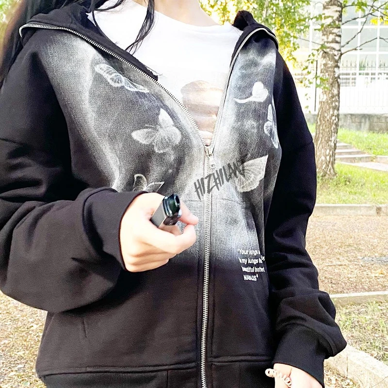 

hoodie y2k women korean fashion femme oversized plus size vintage 2021 kawaii long sleeve manga larga essentials sweatshirt