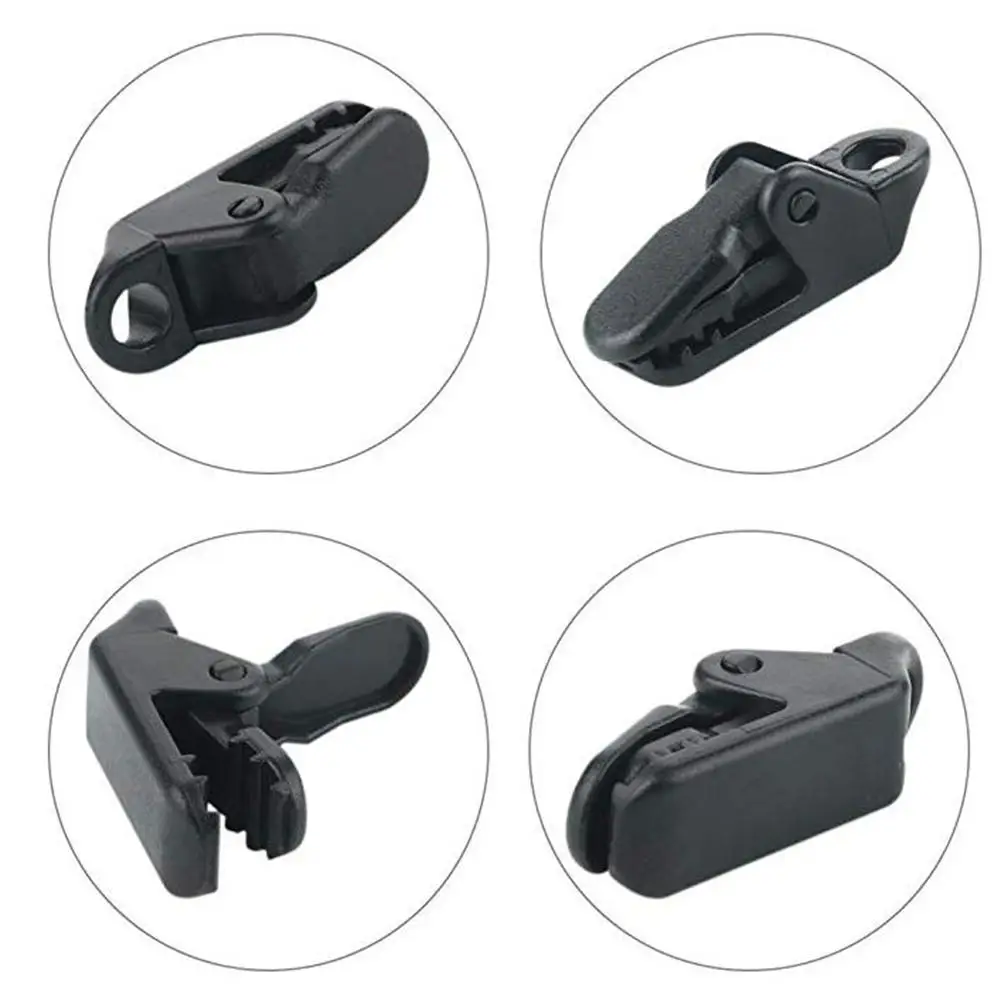 Палатка зажим Пластик защищенный крокодил ремень клип заколка Утконос Открытый