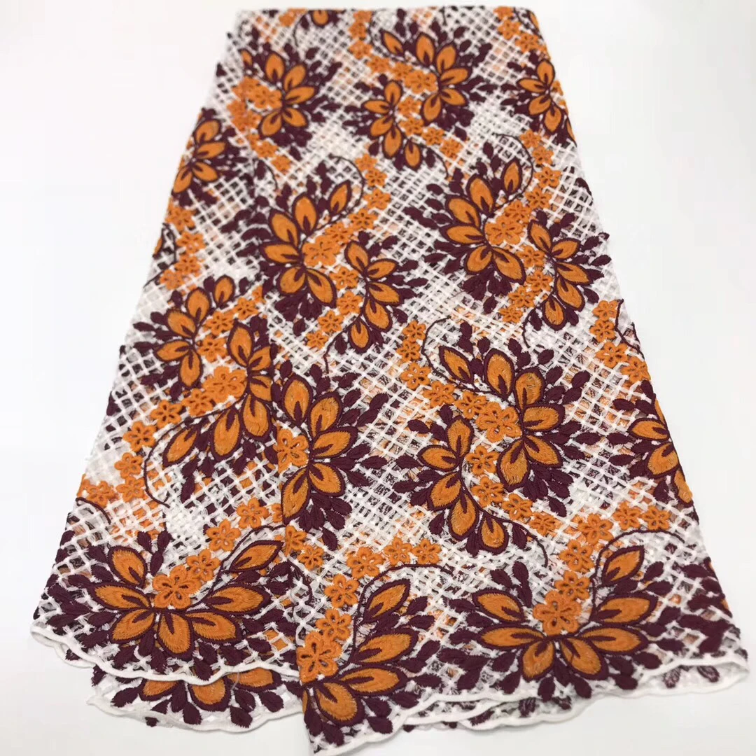 

Pure Cotton Swiss Voile Lace In Switzerland With Stones African Dry Lace Fabric High Quality Nigerian For Wedding