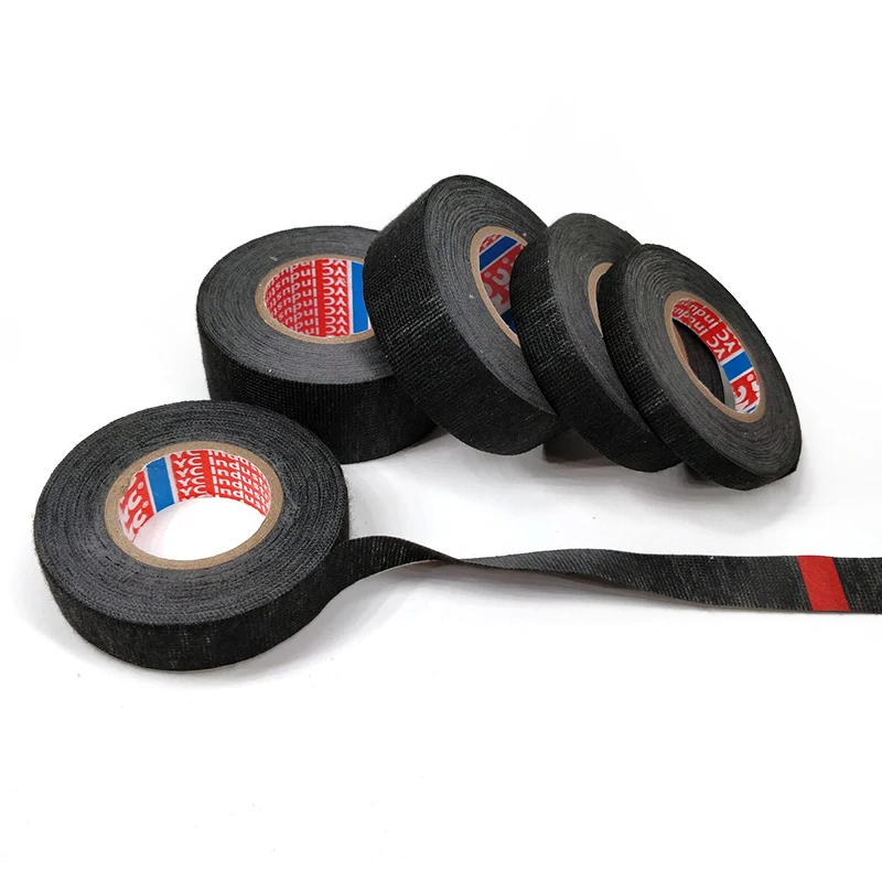 

19mmx 15M Adhesive Cloth Fabric Tape Cable Looms Wiring Harness For Car Auto CN