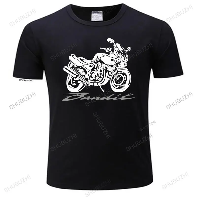 

Cotton t-shirt Moto Suz Motorcycle Bandit 600 1200 S Design New Short Sleeve Men Fitness Clothing Male Cross Fit Tops T Shirts