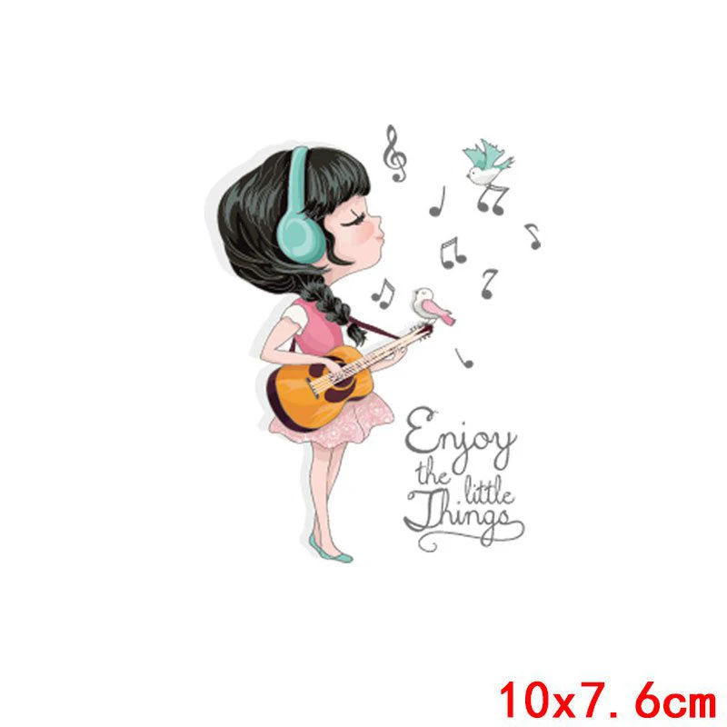 Термонаклейки с принтом сделай сам для девочек | Дом и сад