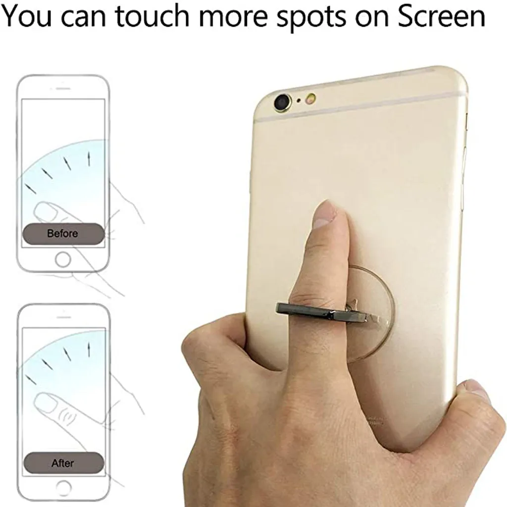 5 шт. мобильный телефон кольцо держатель сотовая поддержка аксессуары палец