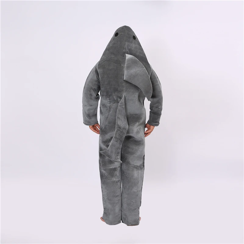 Детский комбинезон костюм для косплея акулы сценическая Пижама темной одежда