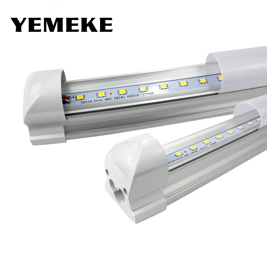 Высокая Мощность светодиодный ламповый свет 2835 SMD 10W 60 см T8 трубка лампа настенные