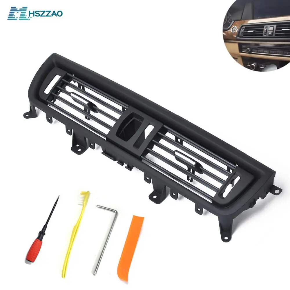 Передняя консоль гриль Dash AC вентиляционное отверстие Замена для BMW 5 серии 520 523 528