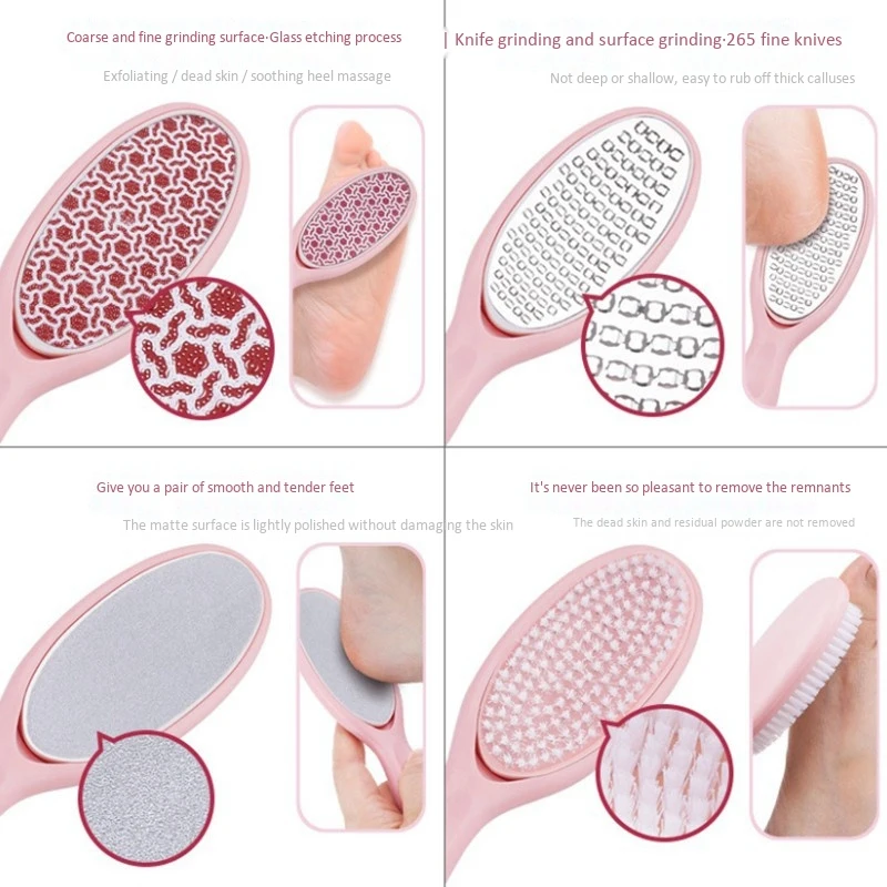 

Foot Care Kit Pedicure Tools Set Stainless Steel Foot Rasp Foot Dead Skin Remover Clean Toenail Care Kit