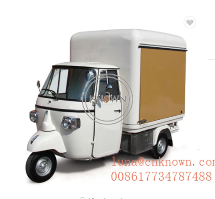 Новинка 2020 стильная тележка Piaggio Ape для еды на заказ винтажный мобильный магазин