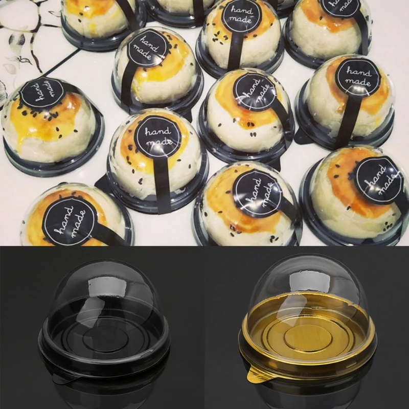 50 г круглая луна фотография Mooncake упаковочная коробка контейнер держатель шт. H7ED |