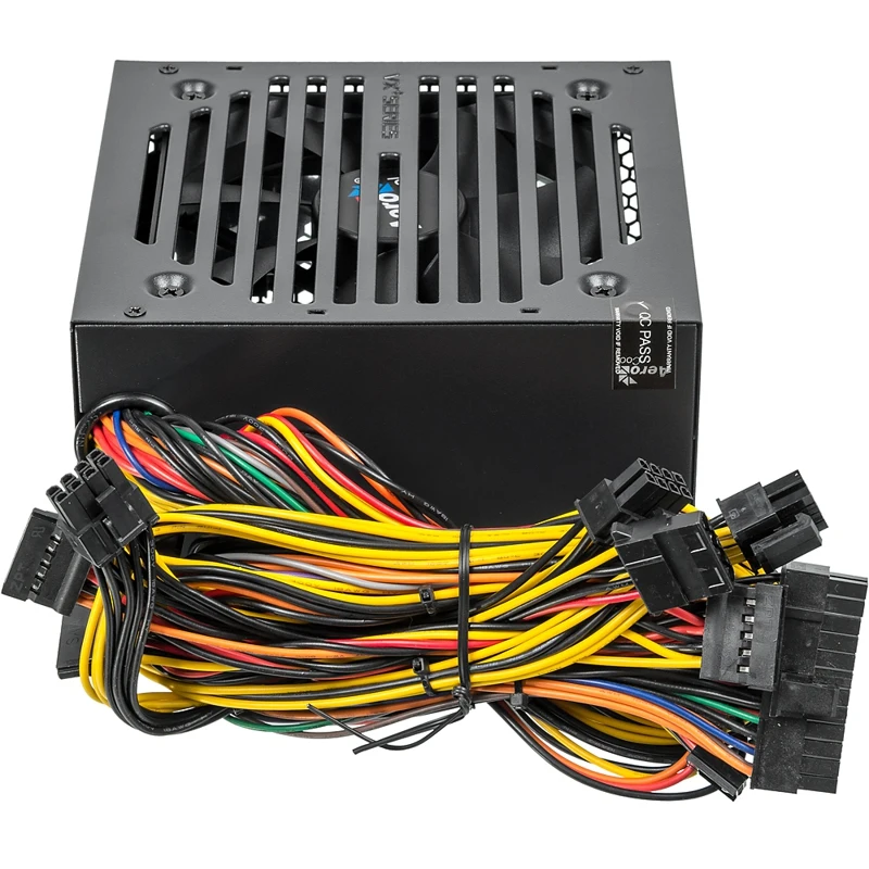Блок питания Aerocool ATX 650W VX PLUS (24+4+4pin) 120mm fan 3xSATA RTL | Электроника