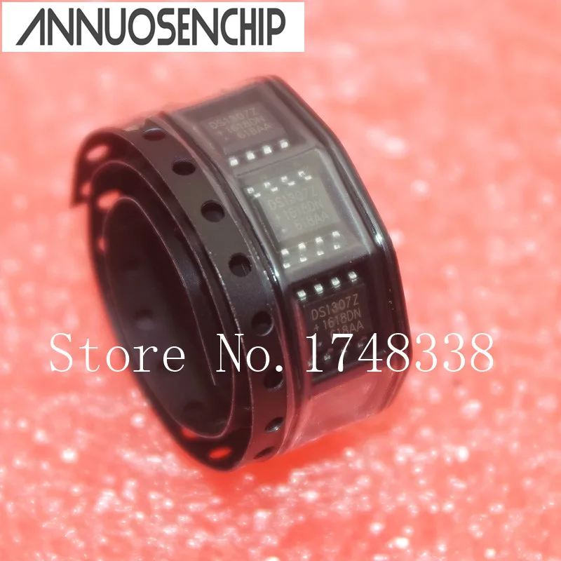 

100 шт. IC DS1307Z SOP8 серийный 512K I2C часы реального времени, Новый DS1307, лучшее качество