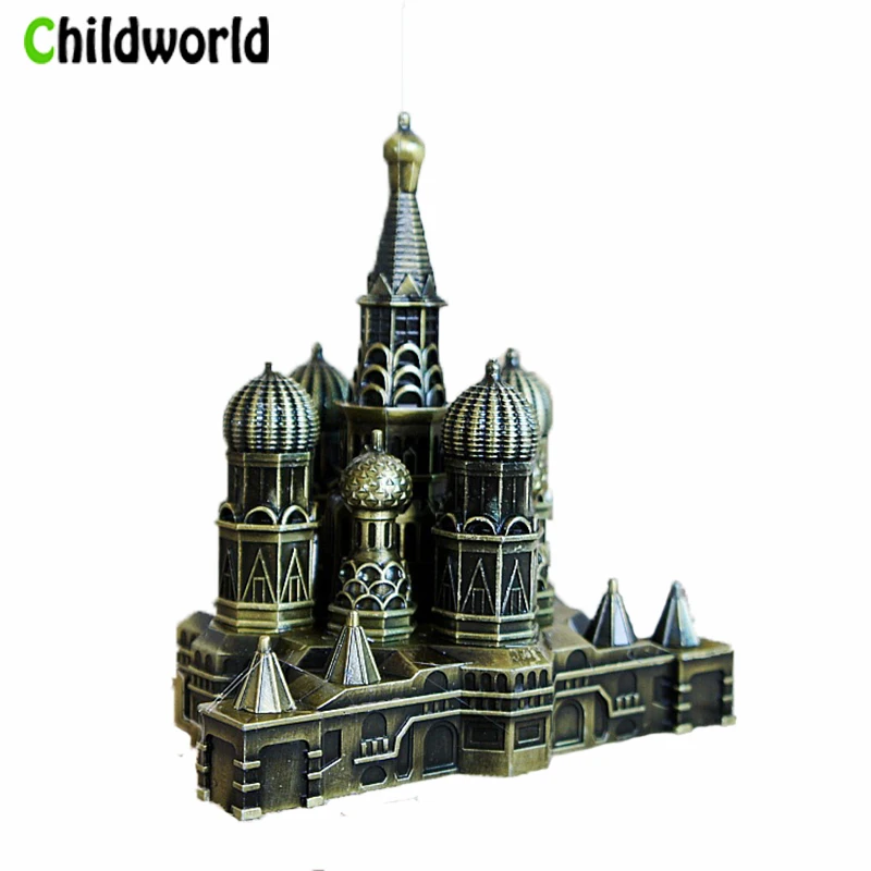 2019 новые украшения для офиса дома металлическая модель Кремля Ремесло