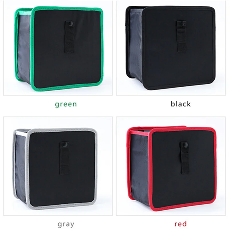 

Foldable Oxford Cloth Car Dustbin Multicolor Automobiles Paper Bucket Trash Storage Can for Auto Organizer Accessories