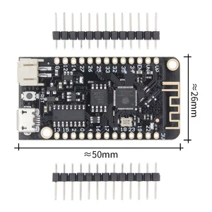 Макетная плата с Bluetooth Wi-Fi, антенна ESP32 ESP-32 REV1 CH340 CH340G, интерфейс литиевой батареи Micro USB