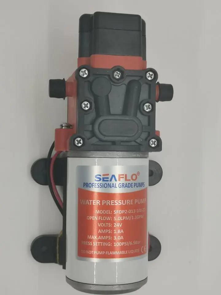 Серия SEAFLO 22 диафрагменный насос постоянного тока 1.3GPM 100PSI | Обустройство дома