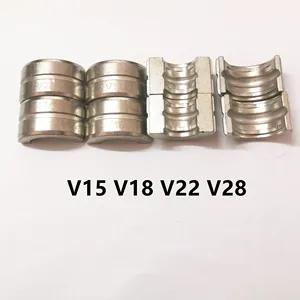 Гидравлический зажим для труб нержавеющая сталь медная трубка обжимной штамп V15 V18 V22 V28 трубный обжимной инструмент