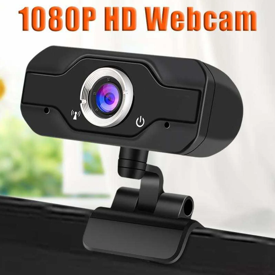 

1080p USB Camera Web Camera HD Webcam 110 degrees rotatable 2.0 Video Recording with Microphone For PC Computer