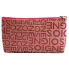 Косметичка для путешествий, атласная Водонепроницаемая косметичка на молнии, косметичка для путешествий, косметичка с буквами, косметичка, органайзер для туалетных принадлежностей