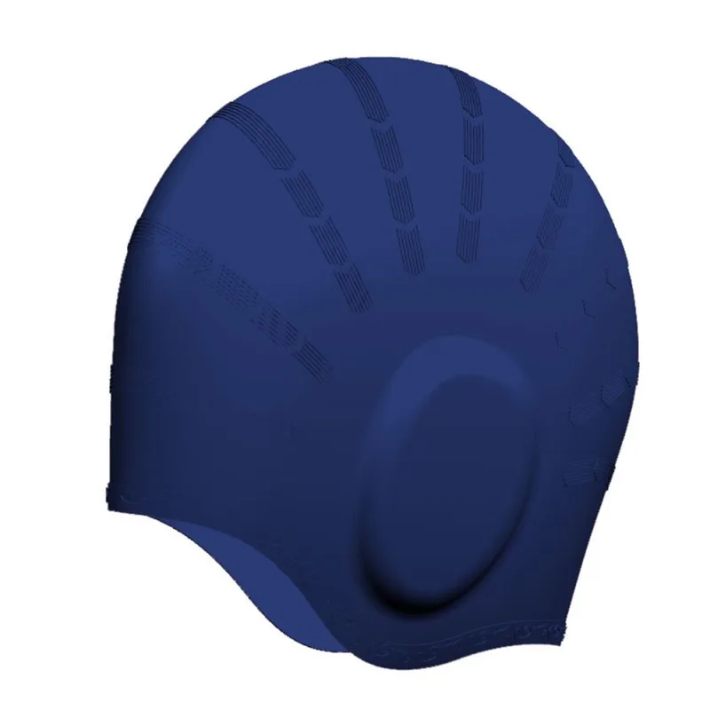 

Waterproof Elastic Silicone Hat Ear Protection Swimming Cap Men Women Headwear Sportswear Accessories J V