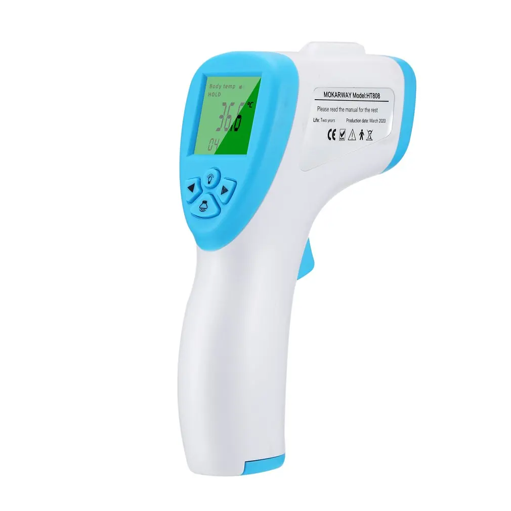

2021 Infrared Thermometer Forehead Body Non-Contact Thermometer Baby Adults Outdoor Home Digital Infrared Fever Ear Thermometer