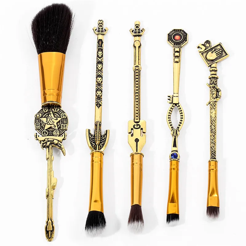 5 шт./компл. Кисть для макияжа в стиле аниме Невероятные приключения Джоджо