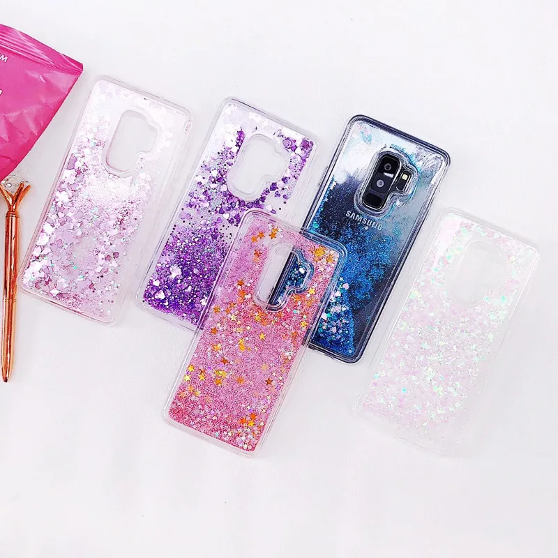 UBERAY зыбучие пески «любящее сердце» крышка Note9 чехол для samsung Galaxy Note8 S6 S6edge S7 S7edge S8 S9 плюс A8 J6 Coque пленка