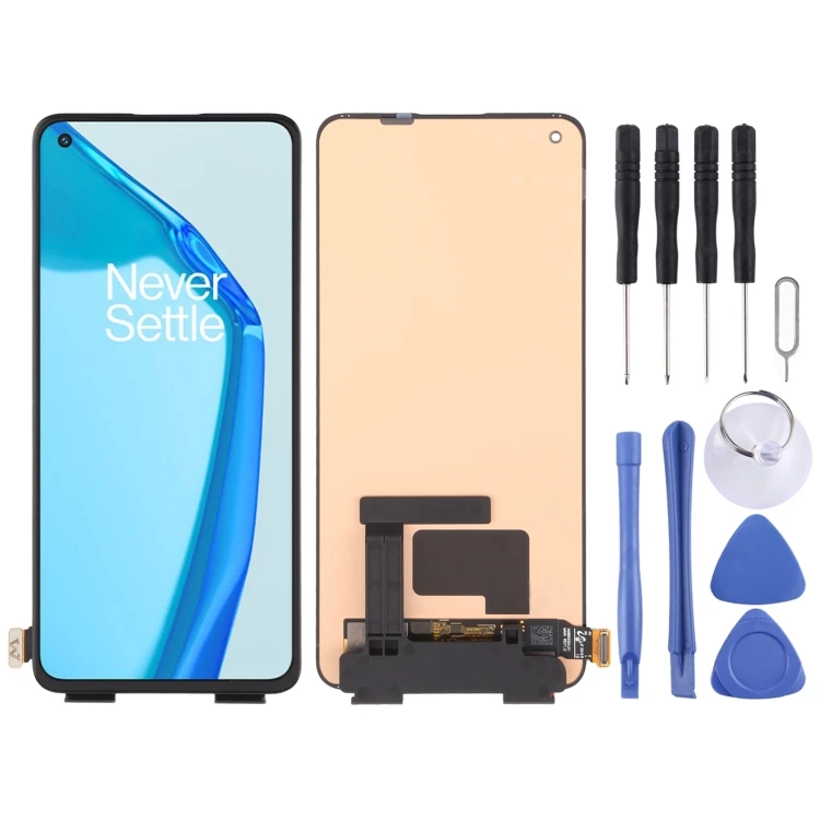 

100% Оригинальный 6,55 "ЖК-дисплей для OnePlus 9R AMOLED дисплей кодирующий преобразователь сенсорного экрана в сборе для One Plus 9R 1 + 9R LE2101 Замена