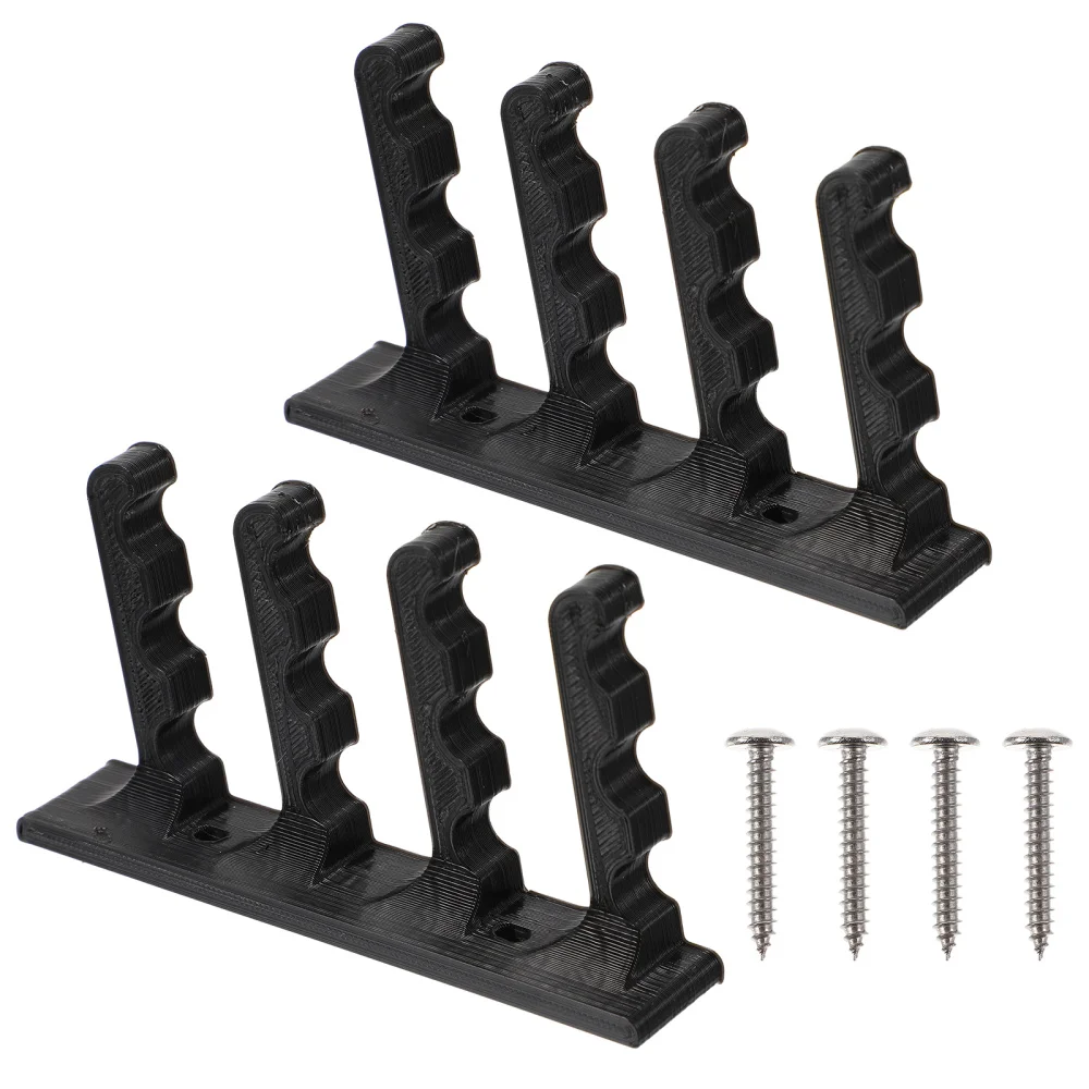

2Pcs Bow and Arrow Wall Mounted Storage Brackets Holder Rack with Screws