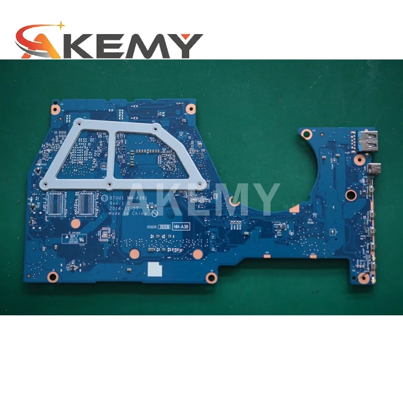 Billig Für Lenovo YOGA 3 14 Laptop Motherboard 5B20H35637 NM-A381 I5-5200U 2,2 GHz Prozessor Voll Getestet