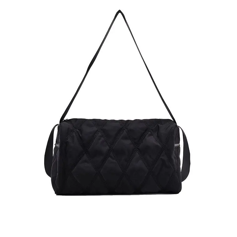 

Oxford Cloth Large Capacity Designer PU Leather Crossbody Bag For Women 2021 Fashion Big Shoulder Bag Lady Luxury Handbags Purse