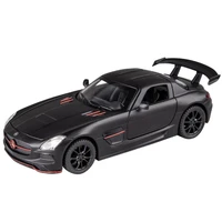 hot scale 132 wheels diecast benz sls amg super sport car metal model with light and sound pull back vehicle alloy toys