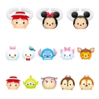 disney cute cartoon characters head mickey mouse stitch ring white resin acrylic ring party accessories ring high quality xds175