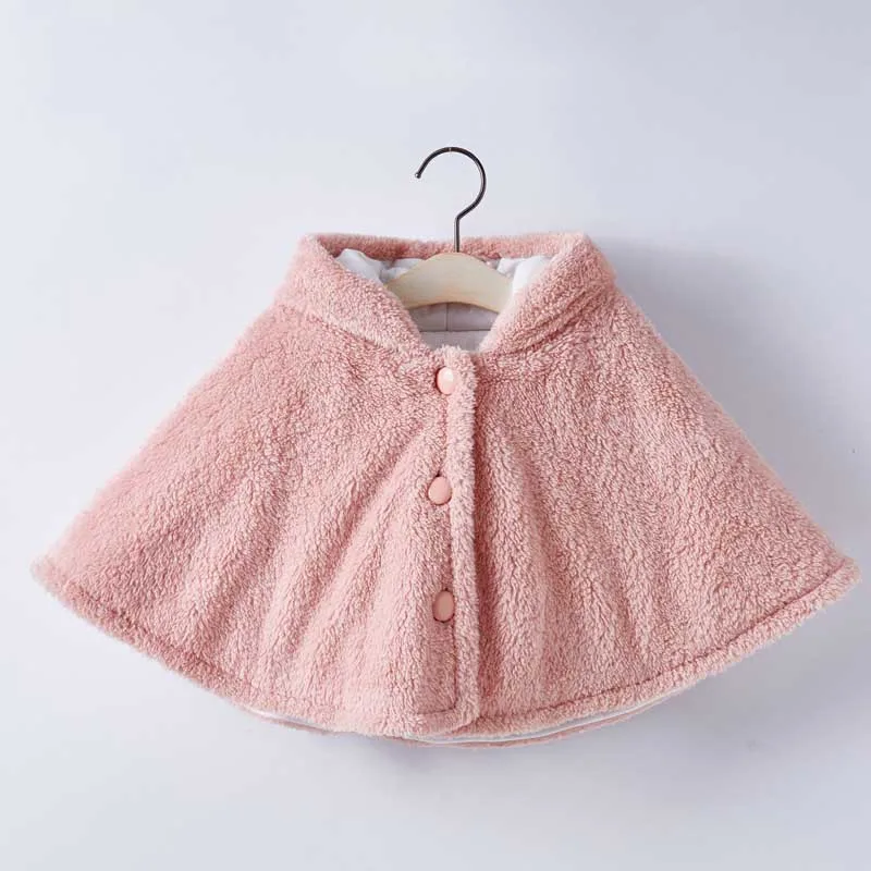 Осенне-зимняя детская накидка HS Детская короткая плюшевая плотная ветрозащитная