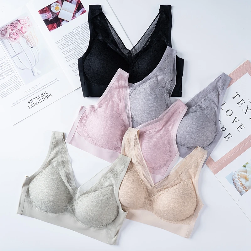 Размера плюс для девочек Спортивный Бюстгальтер Для переходного женщин