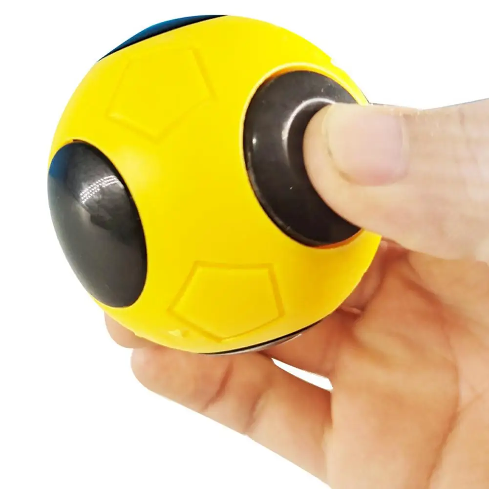 Juego de mesa interactivo de f&uacute;tbol con dedos giratorios, rompecabezas de descompresi&oacute;n de Color de juguete para ni&ntilde;os, 1 ud.-0