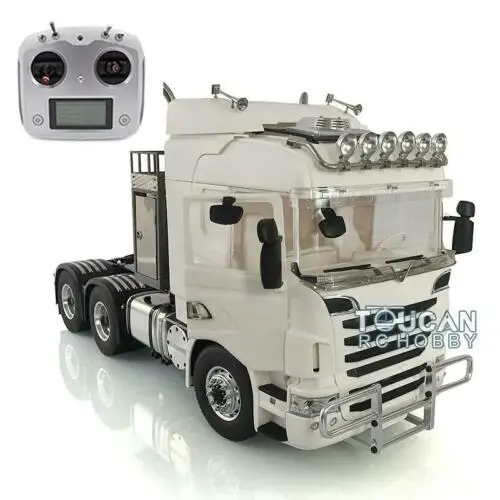 1/14 6*6 LESU Металлическое шасси оборудование стойка для Hercules Scania тракторная