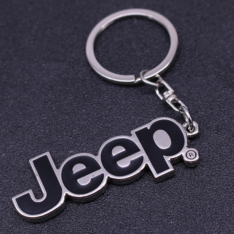 Модный автомобильный брелок черный зеленый Автомобильный логотип кольцо