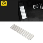 CarMango автомобильные аксессуары из нержавеющей стали, подставка для ног для водителя, фотообложка, наклейка, украшение для Cadillac XT6 2019 2020