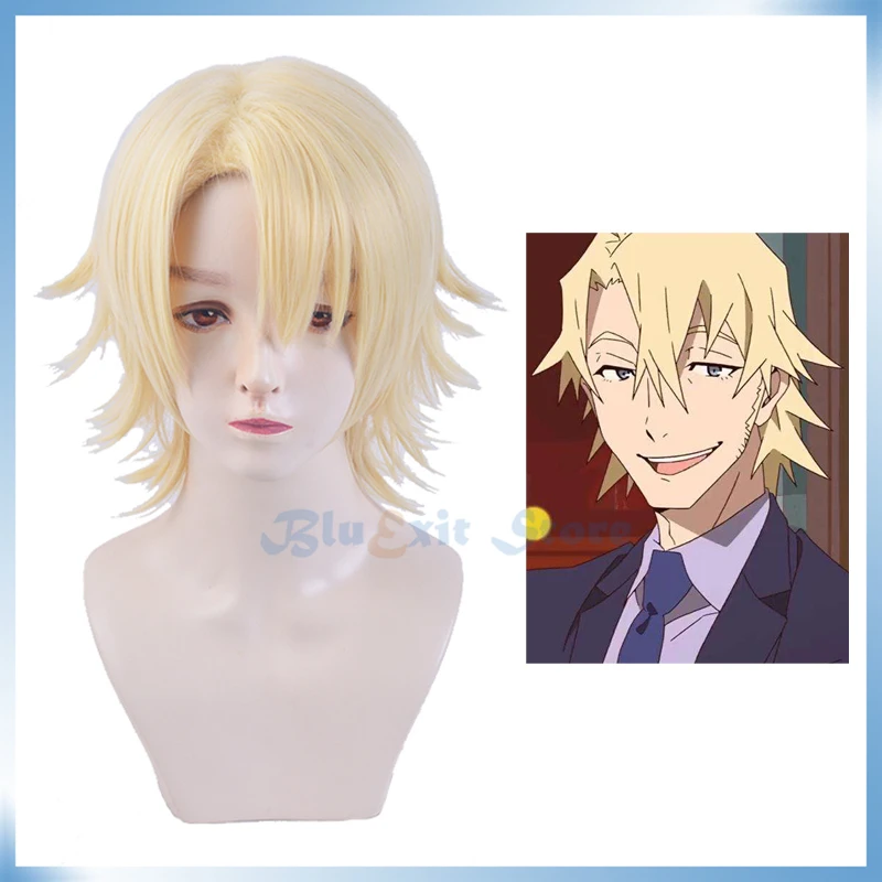 Парик для косплея Лоран Тьерри из аниме термостойкие синтетические волосы с
