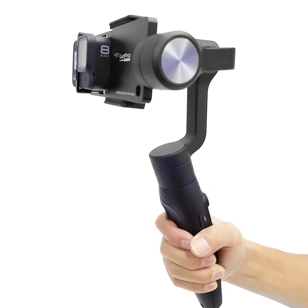 Ручной шарнирный адаптер переключатель Монтажная пластина для GoPro Hero 8 черная камера для DJI Osmo Feiyu Zhiyun Smooth Q Gimbal